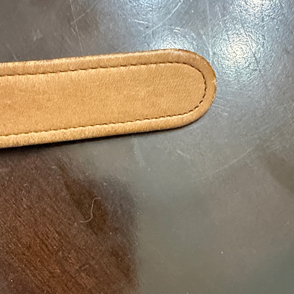 Coach Tan cowhide Leather Belt with Brass Buckle✨ - Picture 8 of 12